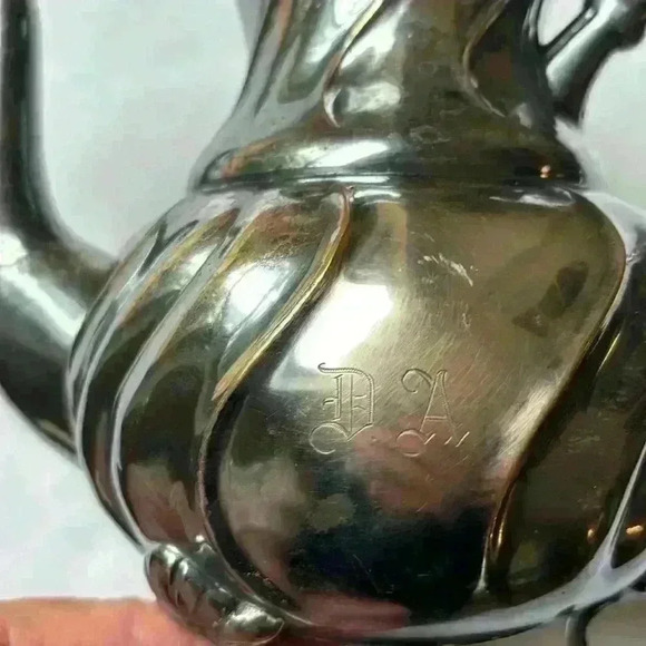 Vintage Gefion Coffee/Tea Pot Silverplate/Silver Plate - Picture 10 of 11